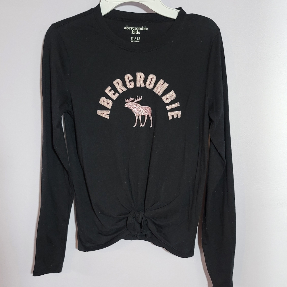 Girls Abercrombie ls top euc